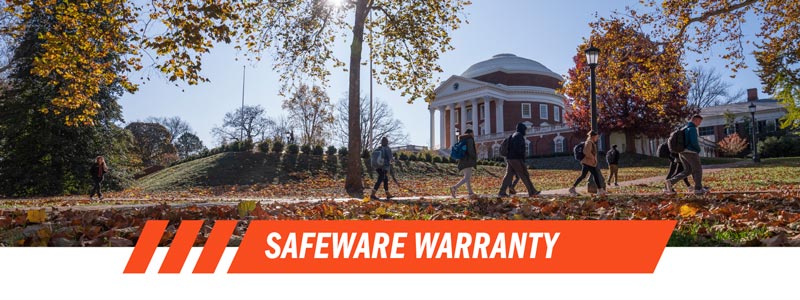 Safeware Warranty banner