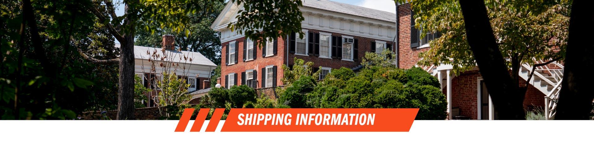 Shipping Information banner