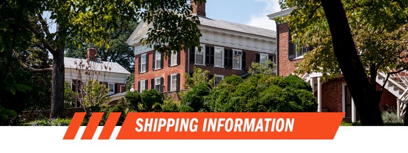 Shipping Information banner