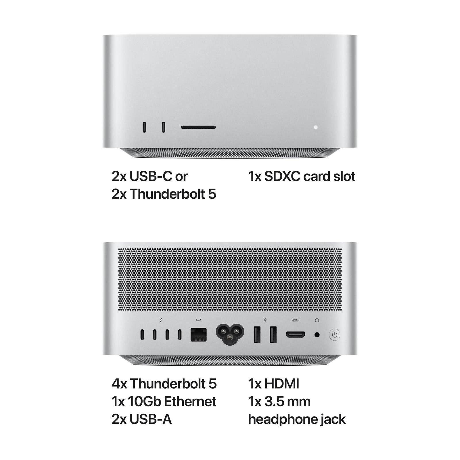 海外最新 Max M4 Apple Studio: Mac chip GPU 32‑core CPU, 14‑core with Macデスクトップ